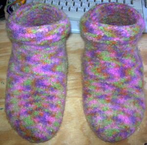 Felted Indoor Boots Felted Take Two.JPG