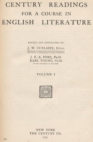 Hbk.Cunliffe ed.Century Readings.English Literature.vol 1-4.jpg