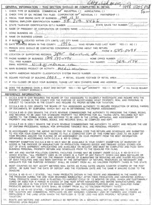 2000 Business Personal Property Tax - page 2