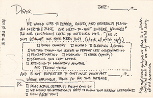 1988-06-18 form postcard - apology for not writing.png