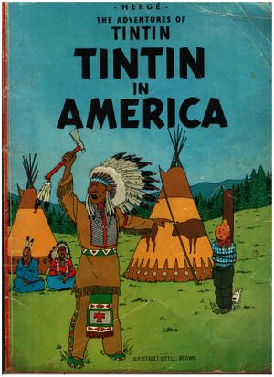 Mel books.Tintin in America-1.jpg