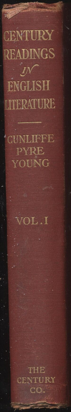 Hbk.Cunliffe ed.Century Readings.English Literature.vol 1-1.jpg