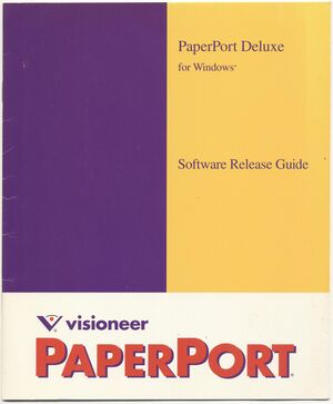 Booklet.Visioneer.PaperPort Deluxe for Windows.Software Release Guide.jpg