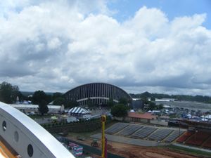 Dorton Arena from atop Double Ferris Wheel.JPG
